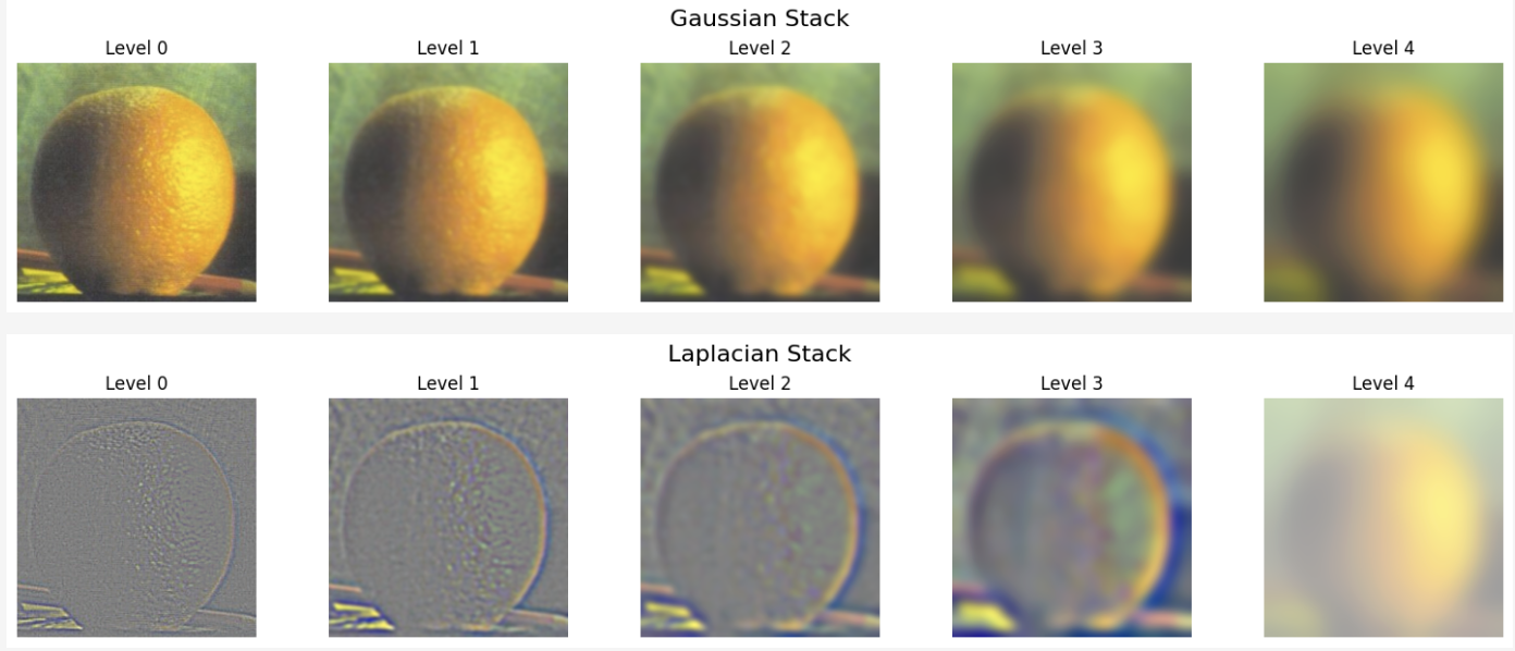 Gaussian and Laplacian