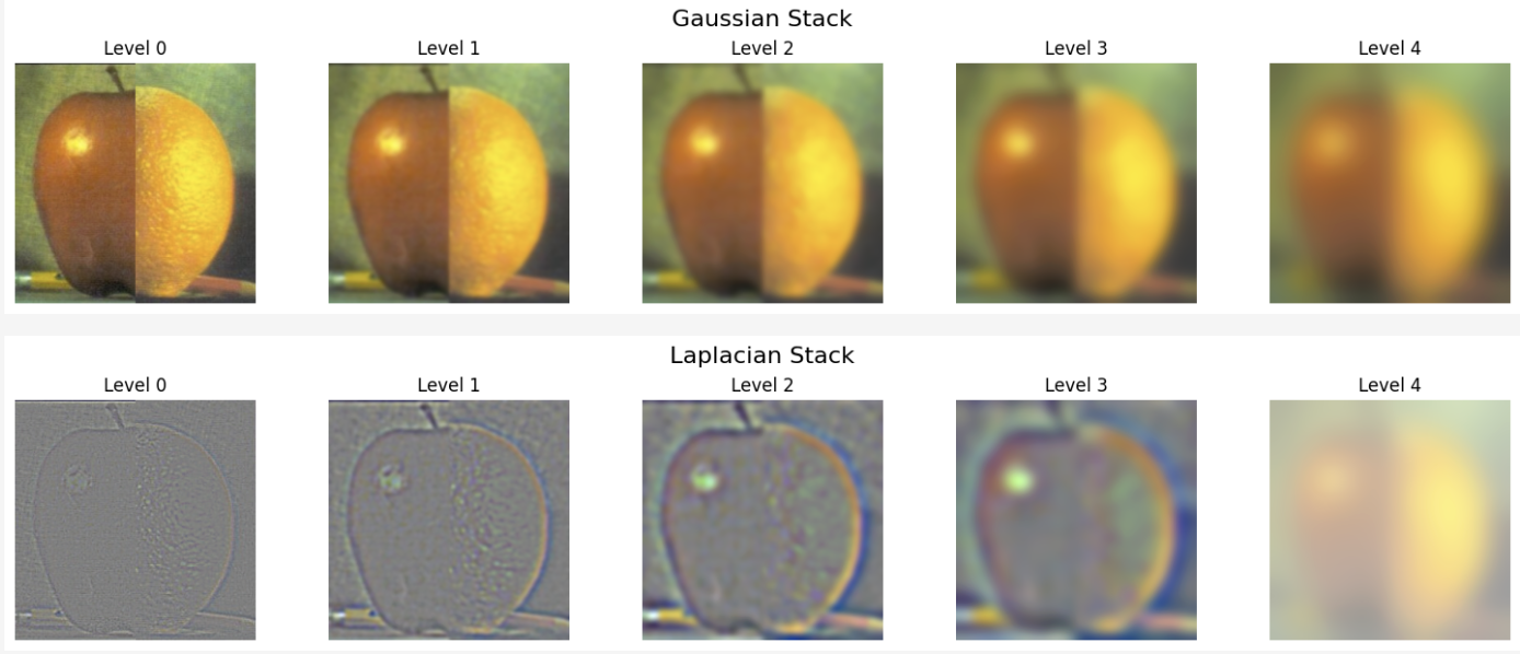 Gaussian and Laplacian