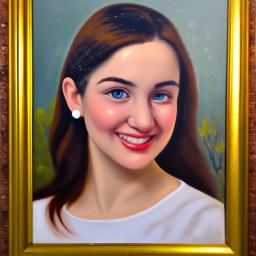 High Res 20 Steps - Young Lady