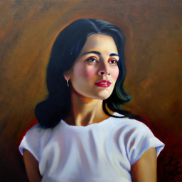 High Res 50 Steps - Young Lady