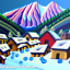 Low Res 50 Steps - Snowy Mountain Village